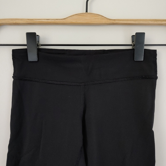 Ivivva Lululemon Leggings Rhythmic Tights Luxtreme Size 6 Black - Picture 6 of 14